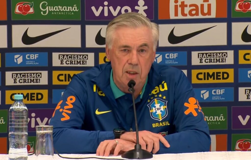 O cantor preferido de Carlo Ancelotti, novo técnico da Seleção Brasileira