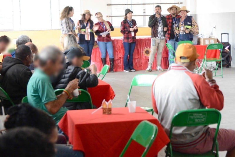 BM: Arraiá no Centro POP reúne usuários e promove inclusão social