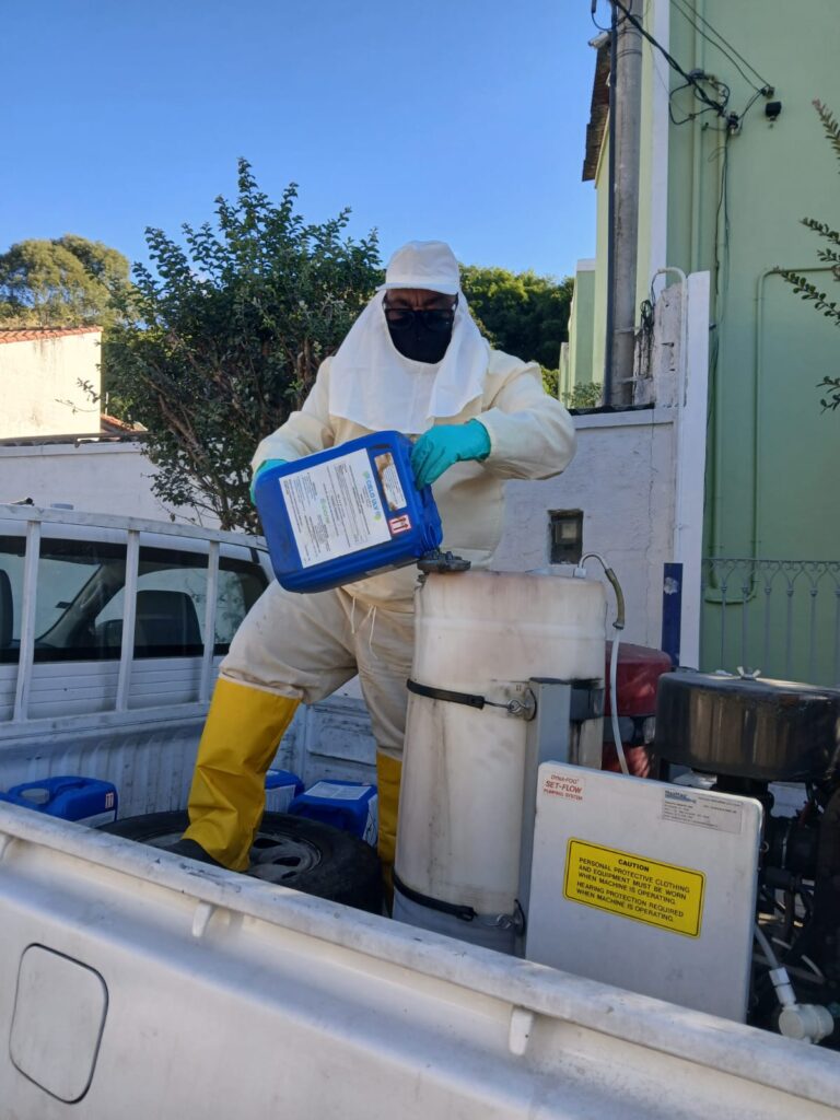 Prefeitura de Valença inicia semana com ação complementar de fumacê no combate às arboviroses
