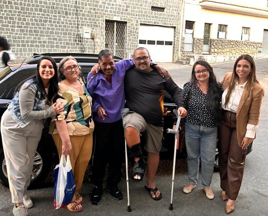Assistência Social de Barra do Piraí reintegra cidadão que estava em situação de rua na cidade
