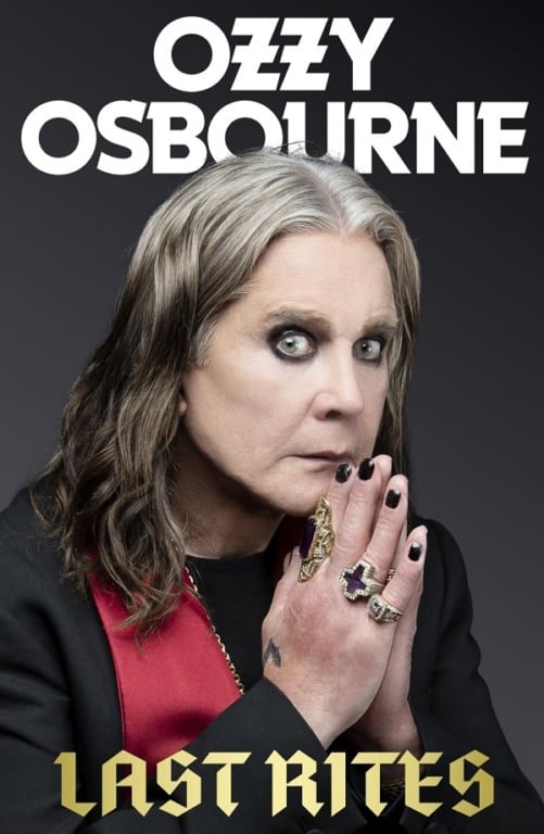Ozzy Osbourne anuncia seu último livro de memórias, “Last Rites”